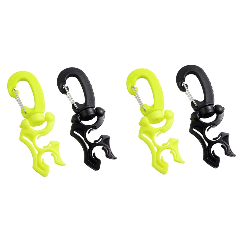 4 Packs Scuba Hose Clip Scuba Diving Hose Holder Clip, Double BCD Dive Hose Holder With Snap Hook Buckle
4 Packs Scuba Hose Clip Scuba Diving Hose Holder Clip, Double BCD Dive Hose Holder With Snap Hook Buckle
