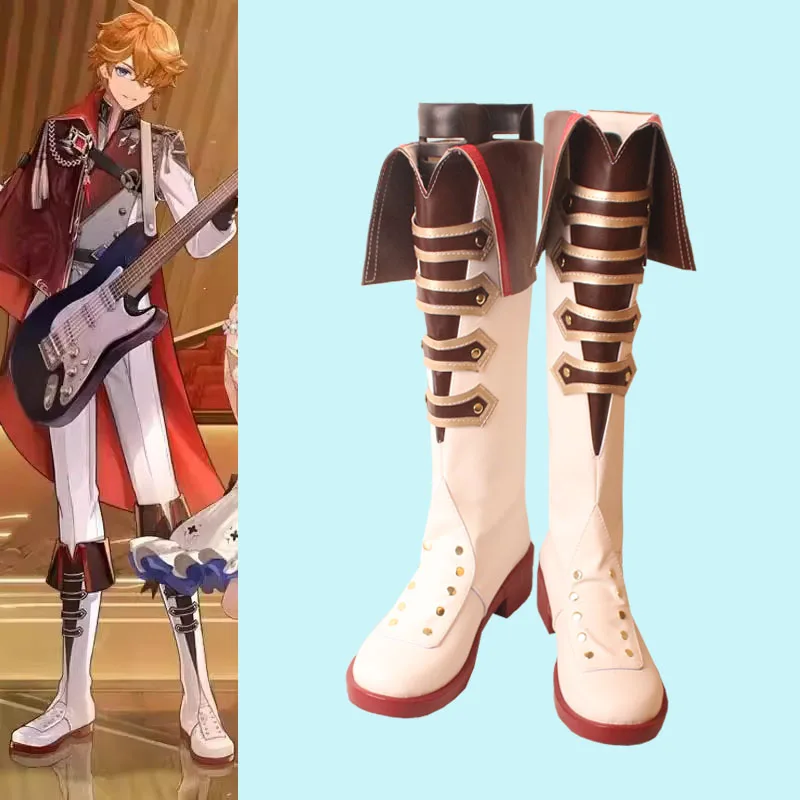 Тартаглия, обувь для косплея Genshin, ударная игра, изготовленные на заказ ботинки, Хэллоуин, вечерние, реквизит для косплея, аксессуар для ролевых игр
Тартаглия, обувь для косплея Genshin, ударная игра, изготовленные на заказ ботинки, Хэллоуин, вечерние, реквизит для косплея, аксессуар для ролевых игр