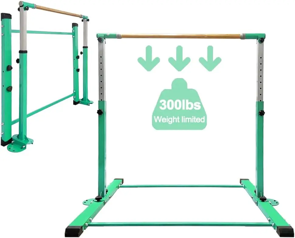 Gymnastic Kip Bar,Horizontal Bar for Kids Girls Junior,3' to 5' Adjustable Height,Home Gym Equipment,Ideal for Indoor an
Gymnastic Kip Bar,Horizontal Bar for Kids Girls Junior,3' to 5' Adjustable Height,Home Gym Equipment,Ideal for Indoor an