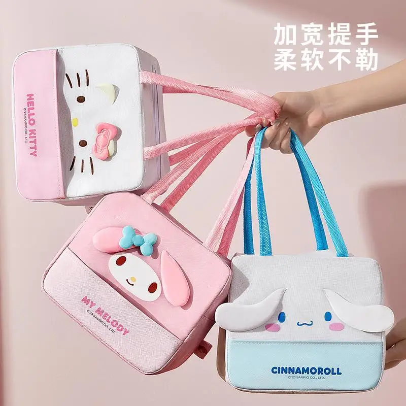 New Kawaii Sanrio Cartoon Anime Melody Hellokity Cinnamoroll Handbag Lunch Bag Special Insulation Bag Meal Bag Gift
New Kawaii Sanrio Cartoon Anime Melody Hellokity Cinnamoroll Handbag Lunch Bag Special Insulation Bag Meal Bag Gift