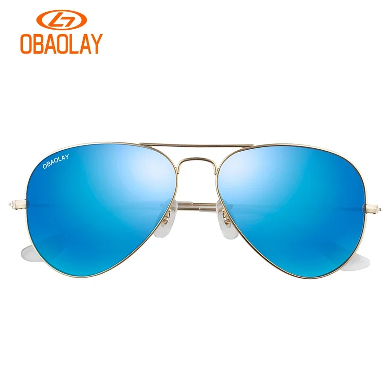 Мужские солнцезащитные очки с поляризацией OBAOLAY, солнцезащитные очки с покрытием и пленкой в металлической оправе из сплава, классные солнцезащитные очки унисекс для выступлений, велосипедные очки 
Мужские солнцезащитные очки с поляризацией OBAOLAY, солнцезащитные очки с покрытием и пленкой в металлической оправе из сплава, классные солнцезащитные очки унисекс для выступлений, велосипедные очки