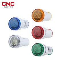 CNC Mini Digital Voltmeter 22mm Round AC 20-500V Volt Voltage Tester Meter Monitor Power LED Indicator Pilot Lamp Light Display
CNC Mini Digital Voltmeter 22mm Round AC 20-500V Volt Voltage Tester Meter Monitor Power LED Indicator Pilot Lamp Light Display