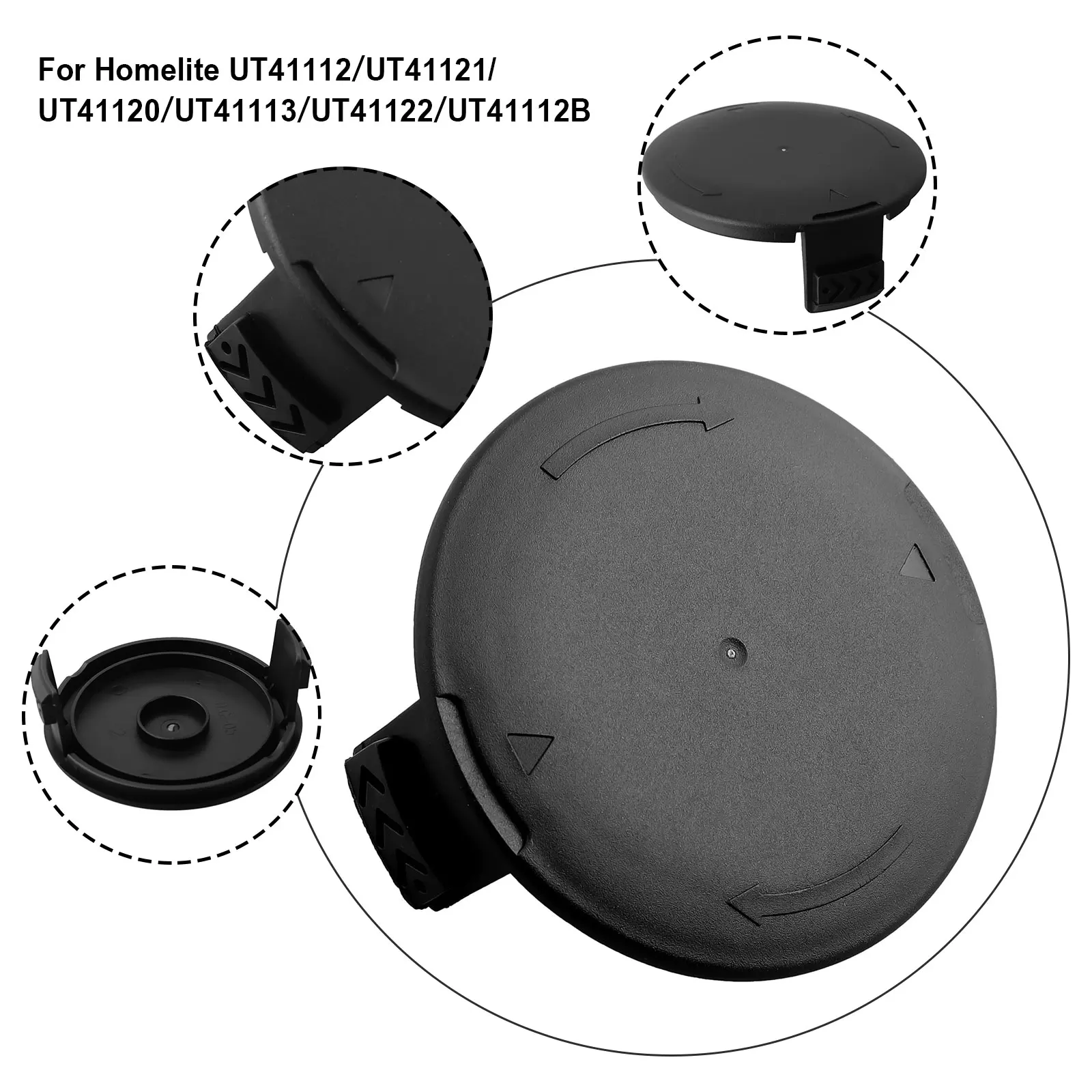 Brand New High Quality Spool Covers For Homelite UT41112 Reliable Replacement Spool Line String Trimmer 86*34mm
Brand New High Quality Spool Covers For Homelite UT41112 Reliable Replacement Spool Line String Trimmer 86*34mm
