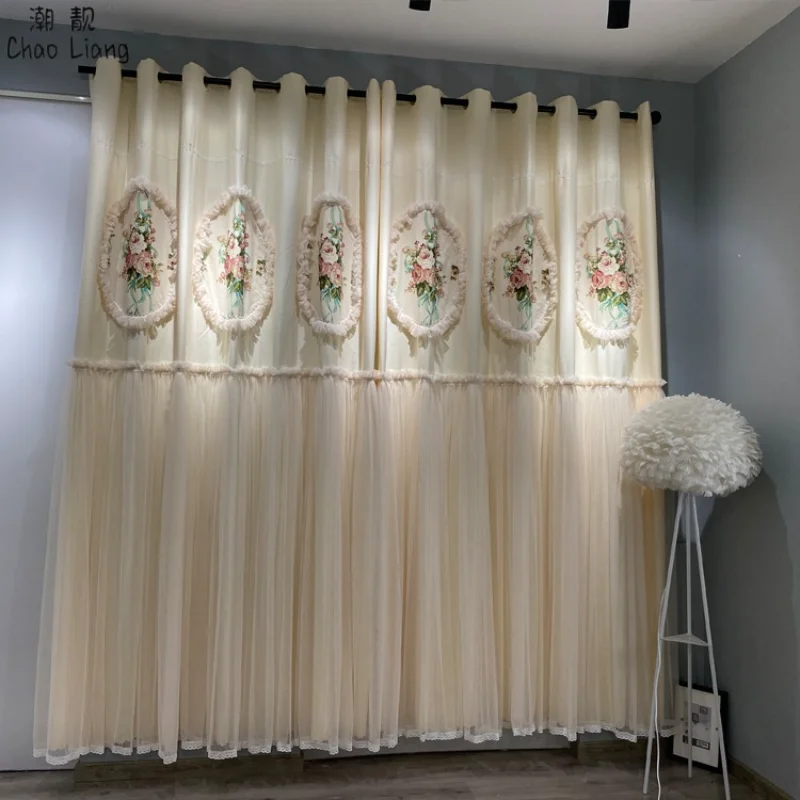 Princess blackout curtains bedroom girls living room floating window 2023 new
Princess blackout curtains bedroom girls living room floating window 2023 new