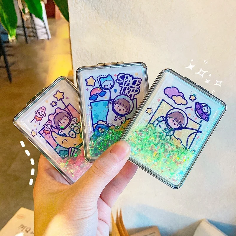 GU324 Women Cosmetic Mirrors for Gift Cute Mirror Cartoon Mirror Portable Two-side Folding Make Up Mirror Mini Makeup Compact
GU324 Women Cosmetic Mirrors for Gift Cute Mirror Cartoon Mirror Portable Two-side Folding Make Up Mirror Mini Makeup Compact