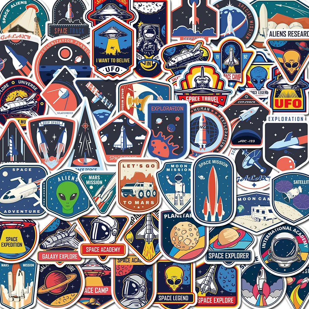 52PCS Astronaut Space Stickers For DIY Diary Notebook Guitar Scrapbooking Motorcycle Laptop Luggage Graffiti Decals
52PCS Astronaut Space Stickers For DIY Diary Notebook Guitar Scrapbooking Motorcycle Laptop Luggage Graffiti Decals