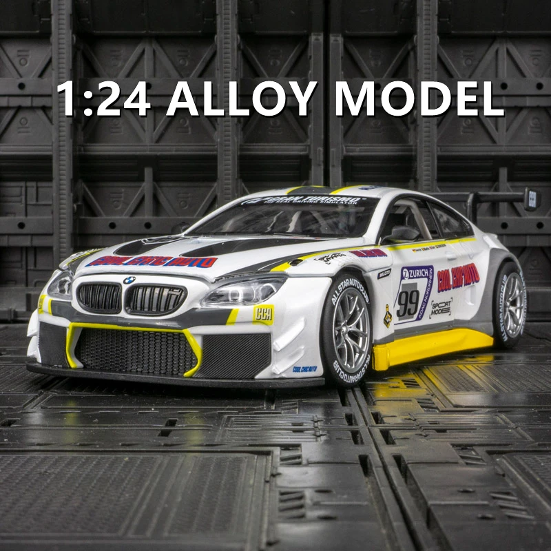 Diecasts & Toy Vehicles 1:24 Alloy Model Car M6 GT3 Racing Miniature Metal Sportcar Collectible for Boys Gifts Christmas Hottoys
Diecasts & Toy Vehicles 1:24 Alloy Model Car M6 GT3 Racing Miniature Metal Sportcar Collectible for Boys Gifts Christmas Hottoys