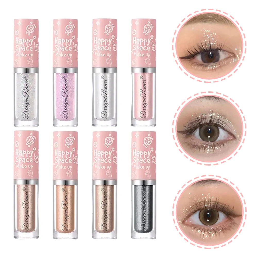 

8Pcs Liquid Eyeshadow Eye Shadow Stick Eye Makeup Glitter Eyeshadow for Women Girls