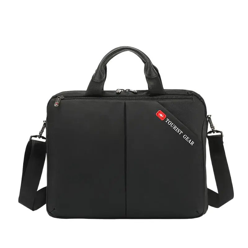 

Casual Business Men's Briefcase Large Capacity Oxford Handbag 15 "Inch Laptop Bag MultiFunction Male Shoulder Messenger Bag