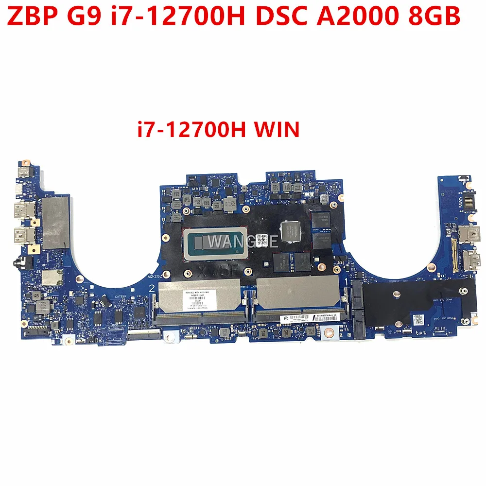 For HP ZBP G9 840 G9 Laptop Motherboard N06876-601 N06876-001 DSC A2000 8GB i7-12700H WIN DAXW5FMBCF0 100% Fully Tested
For HP ZBP G9 840 G9 Laptop Motherboard N06876-601 N06876-001 DSC A2000 8GB i7-12700H WIN DAXW5FMBCF0 100% Fully Tested