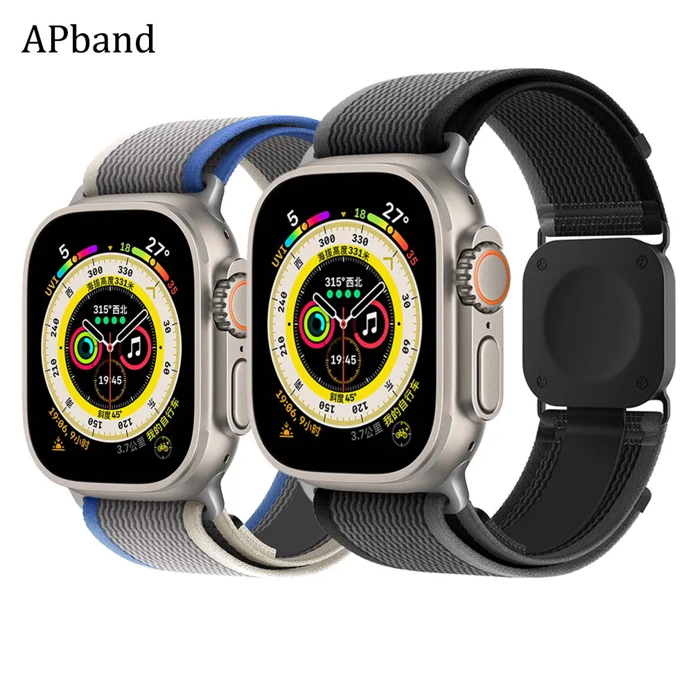 Trail loop strap For Apple watch band 44mm 40mm 45mm 49mm 41mm 38mm Can be Charged Bracelet iWatch Series 3 4 5 6 7 SE 8 Ultra
Trail loop strap For Apple watch band 44mm 40mm 45mm 49mm 41mm 38mm Can be Charged Bracelet iWatch Series 3 4 5 6 7 SE 8 Ultra