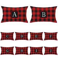 New Christmas Lumbar Pillowcase Sofa Cushion Case Bed Pillow Cover Home Decor Car Cushion Cover Cute Pillow Case 30*50cm