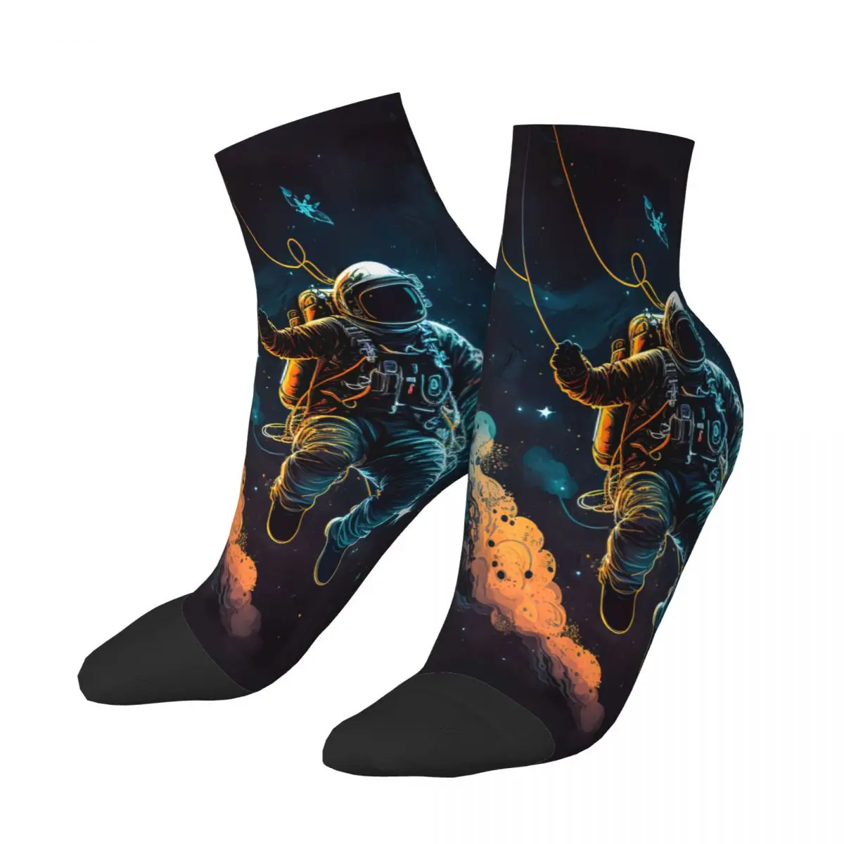 Astronaut Explores Outer Space Socks Short Unique Casual Breatheable Adult Ankle Socks
Astronaut Explores Outer Space Socks Short Unique Casual Breatheable Adult Ankle Socks