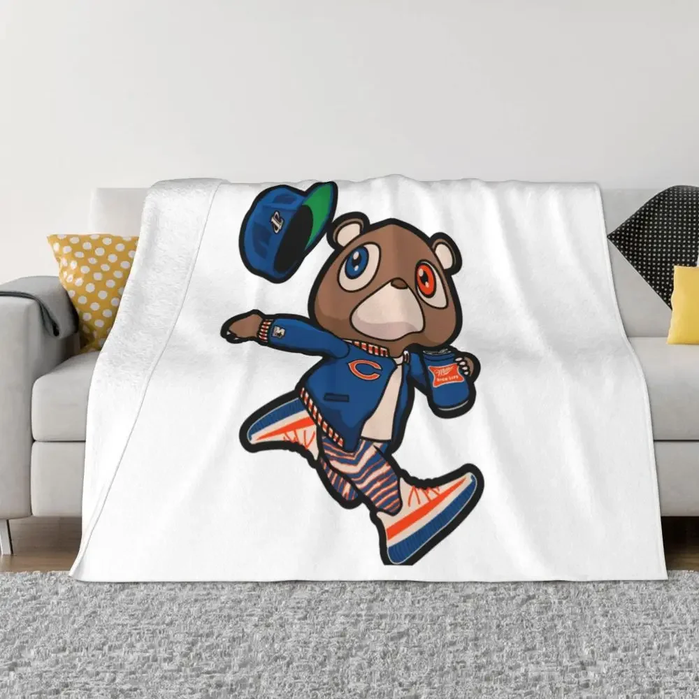 Kanye West Dropout Bear Chicago Vintage Graduation Blanket Fleece Decoration Portable Warm Throw Blankets for Home Car Bedspread
Kanye West Dropout Bear Chicago Vintage Graduation Blanket Fleece Decoration Portable Warm Throw Blankets for Home Car Bedspread