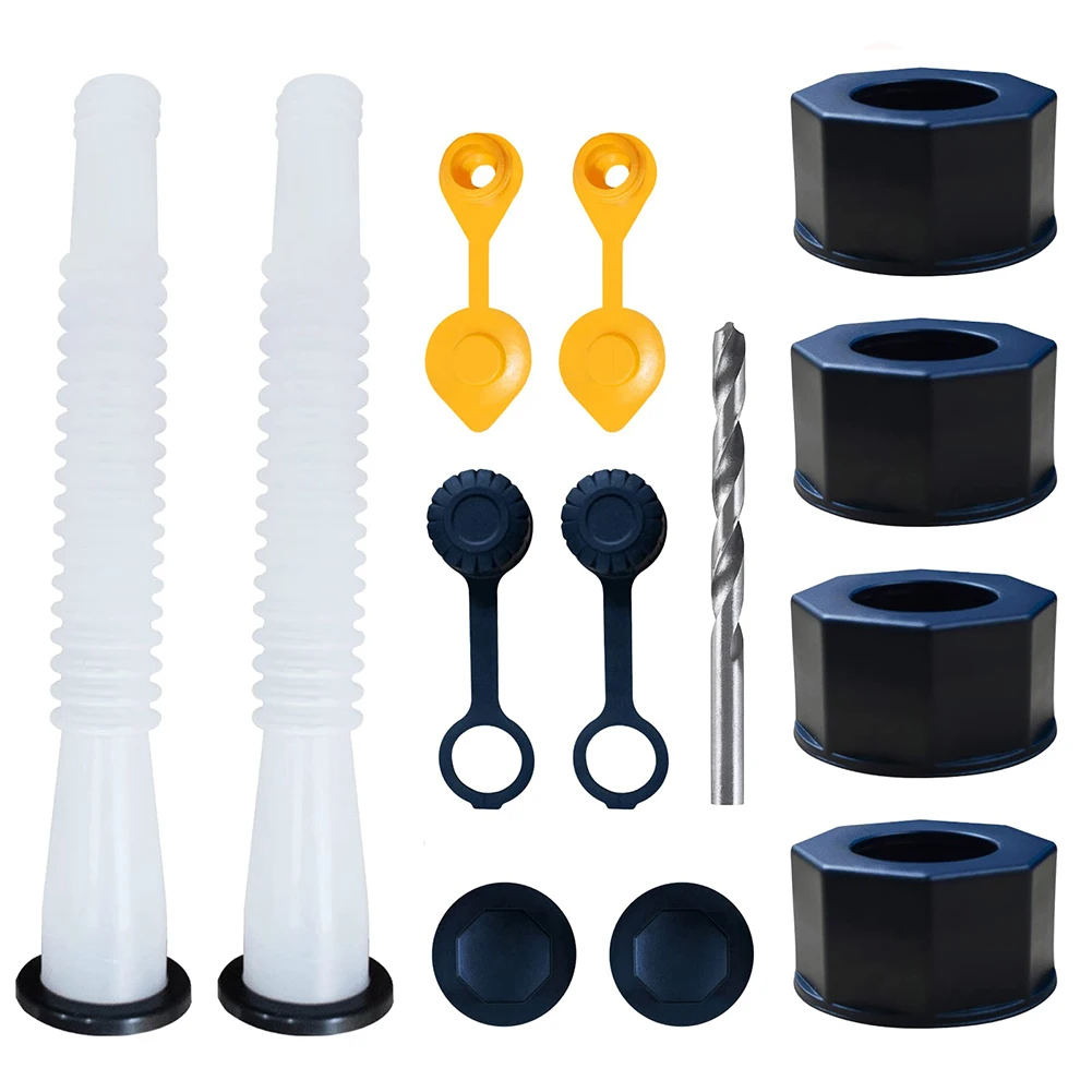 Gas Can Spout Kit Nozzle Vent Plastic Gas Cans Nozzle Kit Gas Tank Durable Plastic Practical Universal Universal
Gas Can Spout Kit Nozzle Vent Plastic Gas Cans Nozzle Kit Gas Tank Durable Plastic Practical Universal Universal