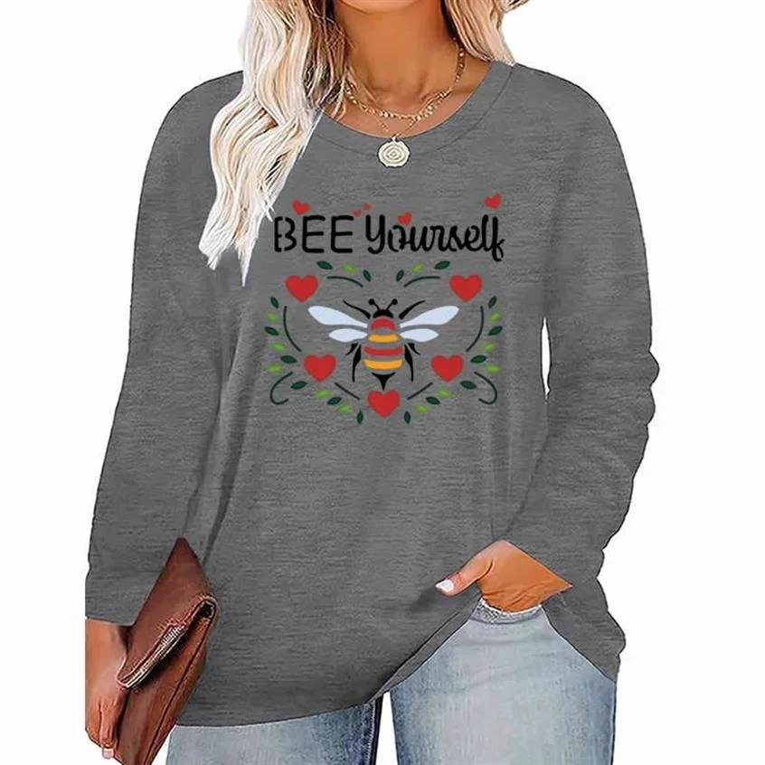 Bee Print Big Size Harajuku Long Sleeve T-shirt Women Y2k Vintage Aesthetic Top Tee Autumn Gothic Basic T Shirt Korean
Bee Print Big Size Harajuku Long Sleeve T-shirt Women Y2k Vintage Aesthetic Top Tee Autumn Gothic Basic T Shirt Korean