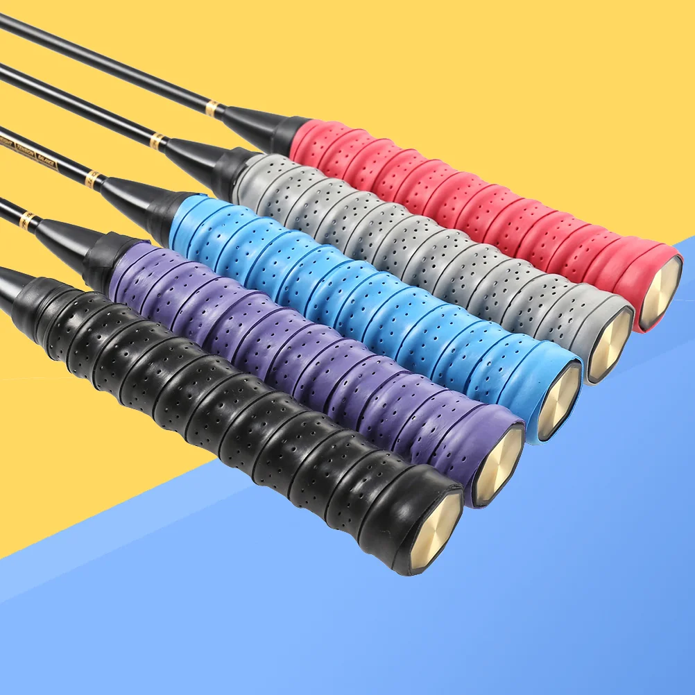 Tennis Badminton Racket Grip Tape Anti Racket Grip Wrap Overgrip Tape for Sports Fishing Pole Jump Rope (Assorted Colors)
Tennis Badminton Racket Grip Tape Anti Racket Grip Wrap Overgrip Tape for Sports Fishing Pole Jump Rope (Assorted Colors)