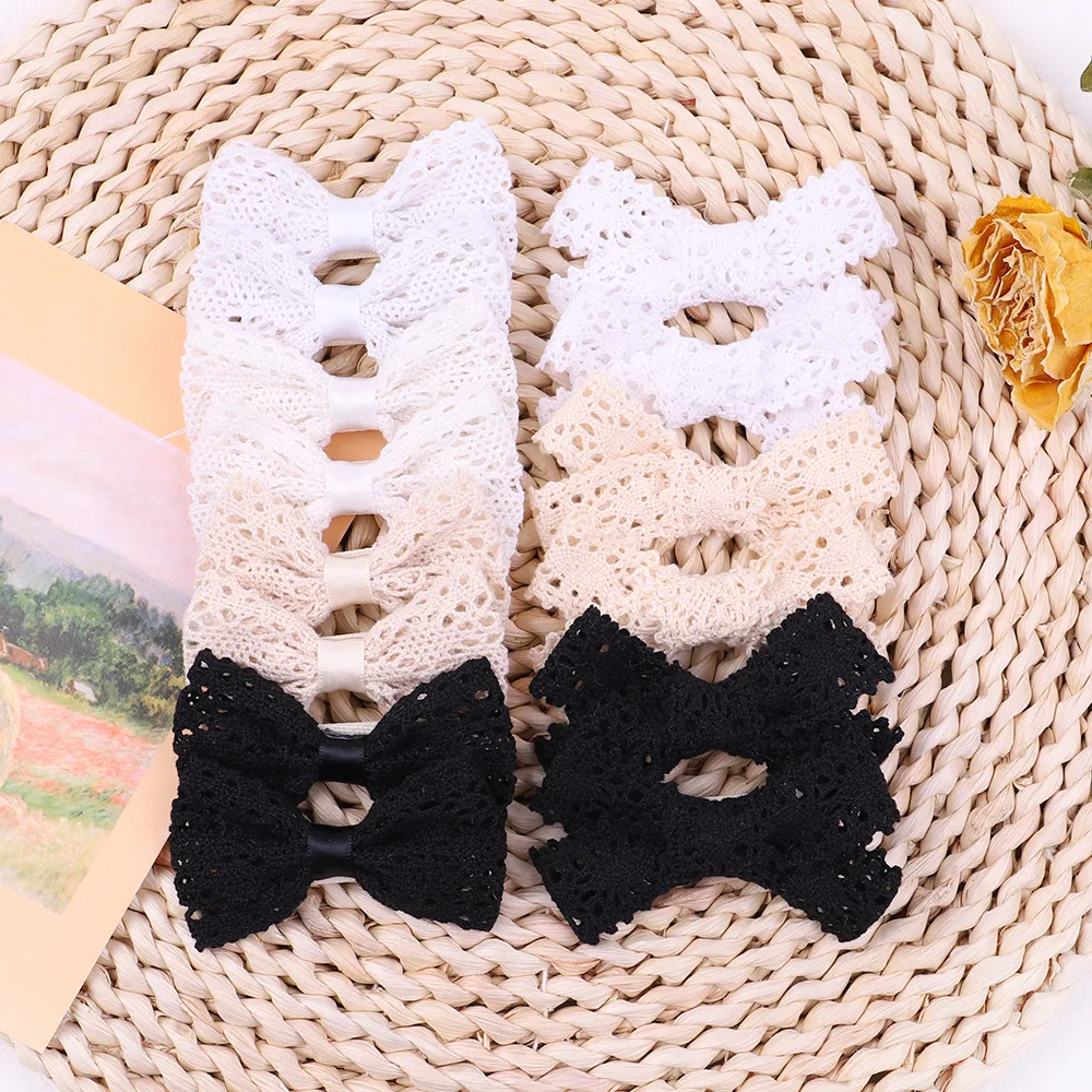 2PCS Solid Color Hollow Bow Hair Clips White Black Hairpins Cotton Linen Barrettes for Children Hair Accessories Baby Hair Clips
2PCS Solid Color Hollow Bow Hair Clips White Black Hairpins Cotton Linen Barrettes for Children Hair Accessories Baby Hair Clips