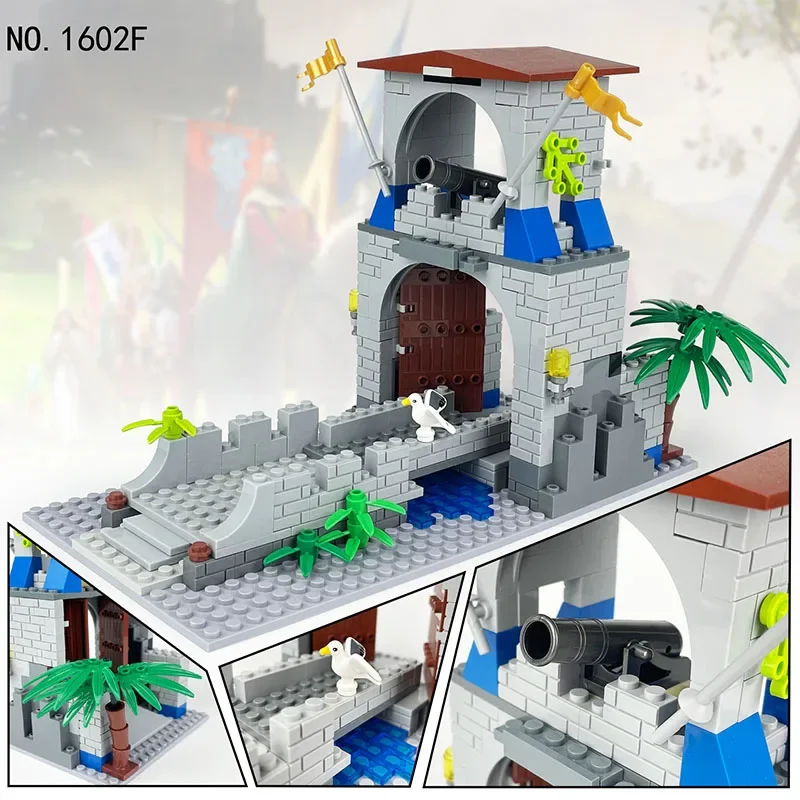 

Детский строительный блок, игрушка «Хранитель», город, башня, атака и защита, башня, мост, сцена модельной игрушки, оптовый магазин игрушек