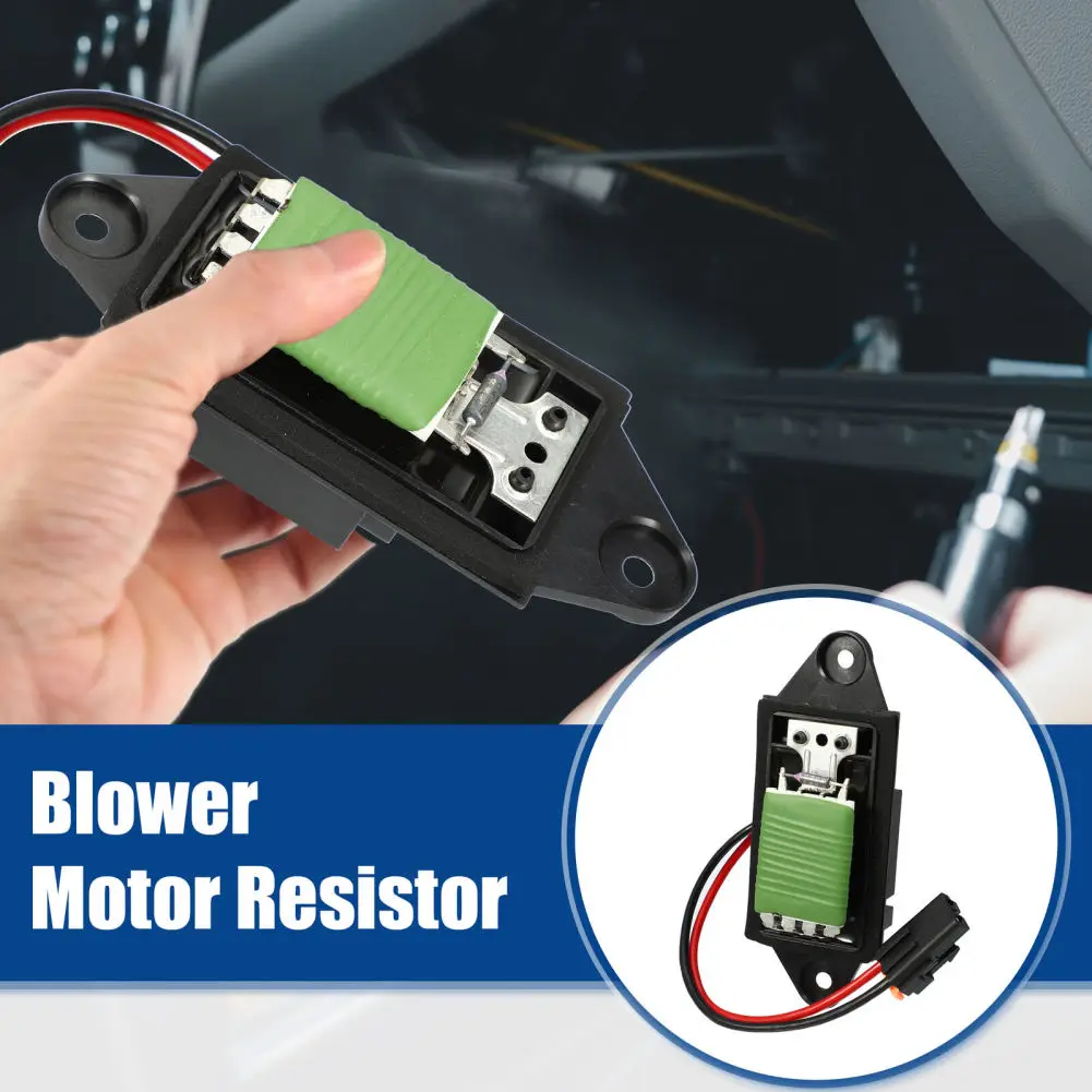 

Car Rear Manual Temp Control Blower Motor Resistor Replaces 88986482 12477721 Compatible For Chevrolet LS LT GMC SL SLE SLT