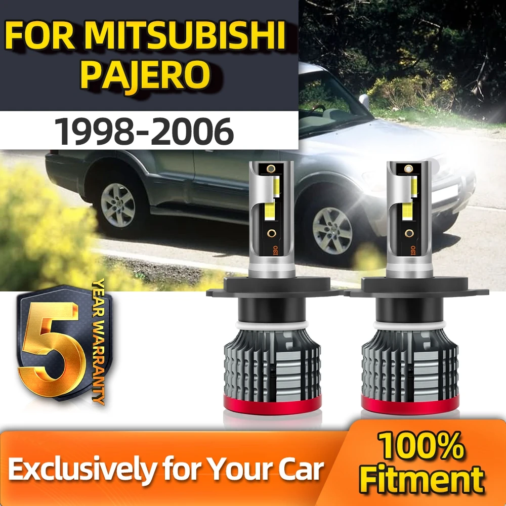 Crossfox 2x Super Bright LED Headllamp 15000LM 12V Car Headlight Bulbs High&Low All In One H4 For Mitsubishi Pajero 1998-2006
Crossfox 2x Super Bright LED Headllamp 15000LM 12V Car Headlight Bulbs High&Low All In One H4 For Mitsubishi Pajero 1998-2006
