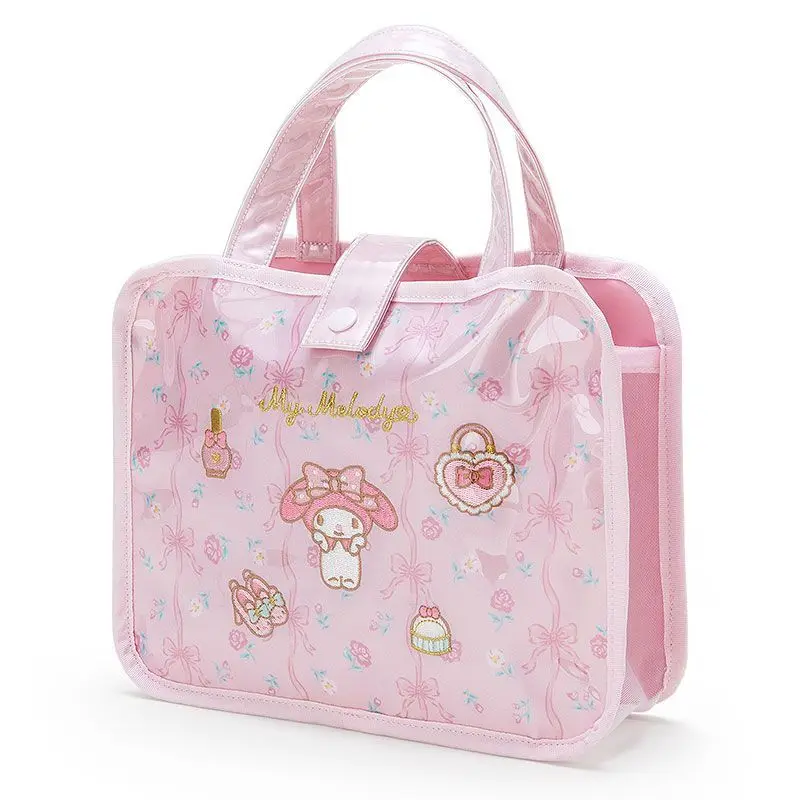 My Melody Anime Kawaii Sanrio Large Capacity Storage Bag Cute Cartoon Portable Toiletries Waterproof Hand Bag Gifts for Girls
My Melody Anime Kawaii Sanrio Large Capacity Storage Bag Cute Cartoon Portable Toiletries Waterproof Hand Bag Gifts for Girls