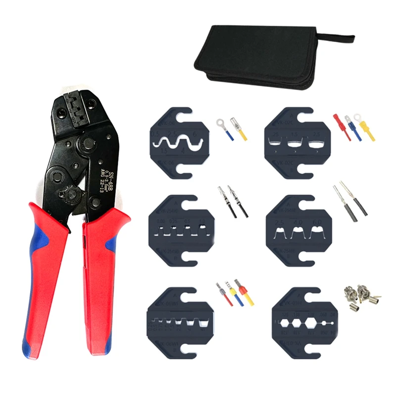 Crimping Tools SN-48B Pliers Interchangeable Jaw Durable Easy Install Easy To Use
Crimping Tools SN-48B Pliers Interchangeable Jaw Durable Easy Install Easy To Use