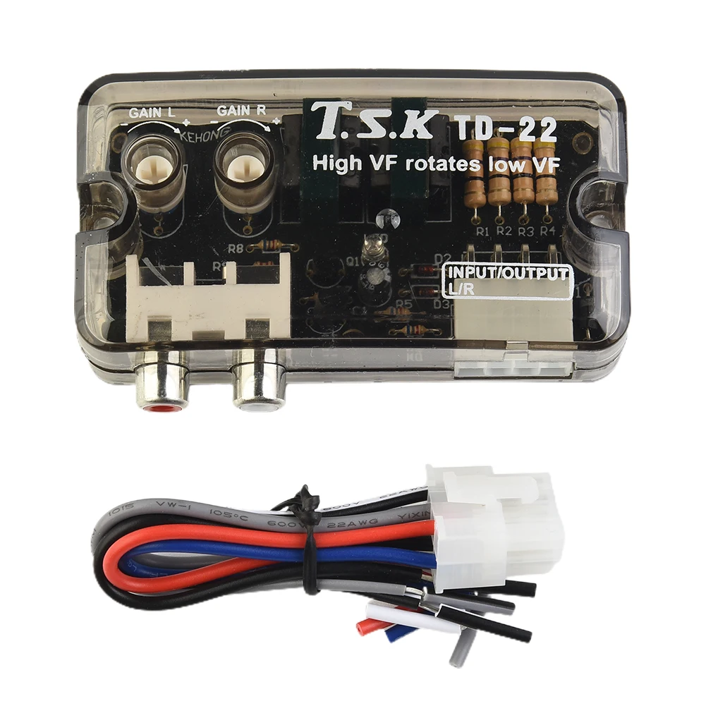 1pc Car Audio Converter 12V RCA Stereo Converter High To Low Adjustable Frequency Line Speaker Car Electronics Accessories
1pc Car Audio Converter 12V RCA Stereo Converter High To Low Adjustable Frequency Line Speaker Car Electronics Accessories