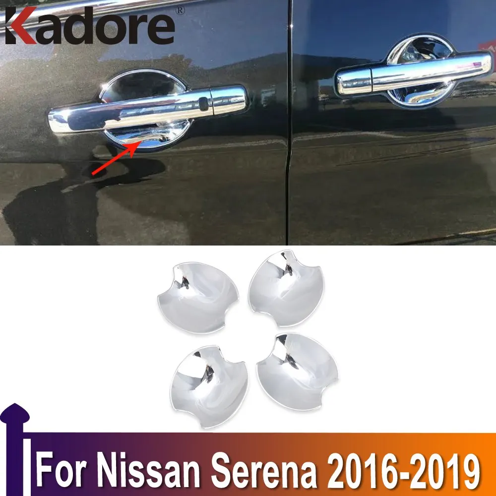 Наклейки на крышку дверной ручки и чаши для Nissan Серена 2016, 2017, 2018, 2019, хромированная отделка, украшение для автомобиля, внешние аксессуары
Наклейки на крышку дверной ручки и чаши для Nissan Серена 2016, 2017, 2018, 2019, хромированная отделка, украшение для автомобиля, внешние аксессуары