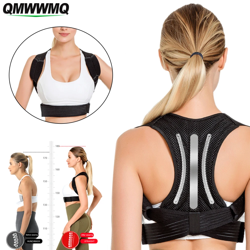 Posture Corrector for Women and Men, Adjustable Back Brace, Back Support straightener, Providing Pain Relief from Lumbar, Neck
Posture Corrector for Women and Men, Adjustable Back Brace, Back Support straightener, Providing Pain Relief from Lumbar, Neck