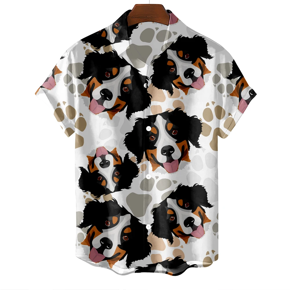 New Hawaiian Shirt For Men Cute Dog Short Sleeve Blouse Loose Oversized Male Shirt Streetwear Fashion Clothes Tops Button Tshirt
New Hawaiian Shirt For Men Cute Dog Short Sleeve Blouse Loose Oversized Male Shirt Streetwear Fashion Clothes Tops Button Tshirt