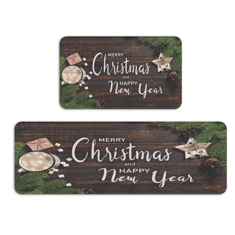 BESTPRO Merry Christmas PVC Kitchen Mat Waterproof Home Floor Mat Carpet Non-slip Foot Mat for Living Room Kitchen Bedroom
BESTPRO Merry Christmas PVC Kitchen Mat Waterproof Home Floor Mat Carpet Non-slip Foot Mat for Living Room Kitchen Bedroom