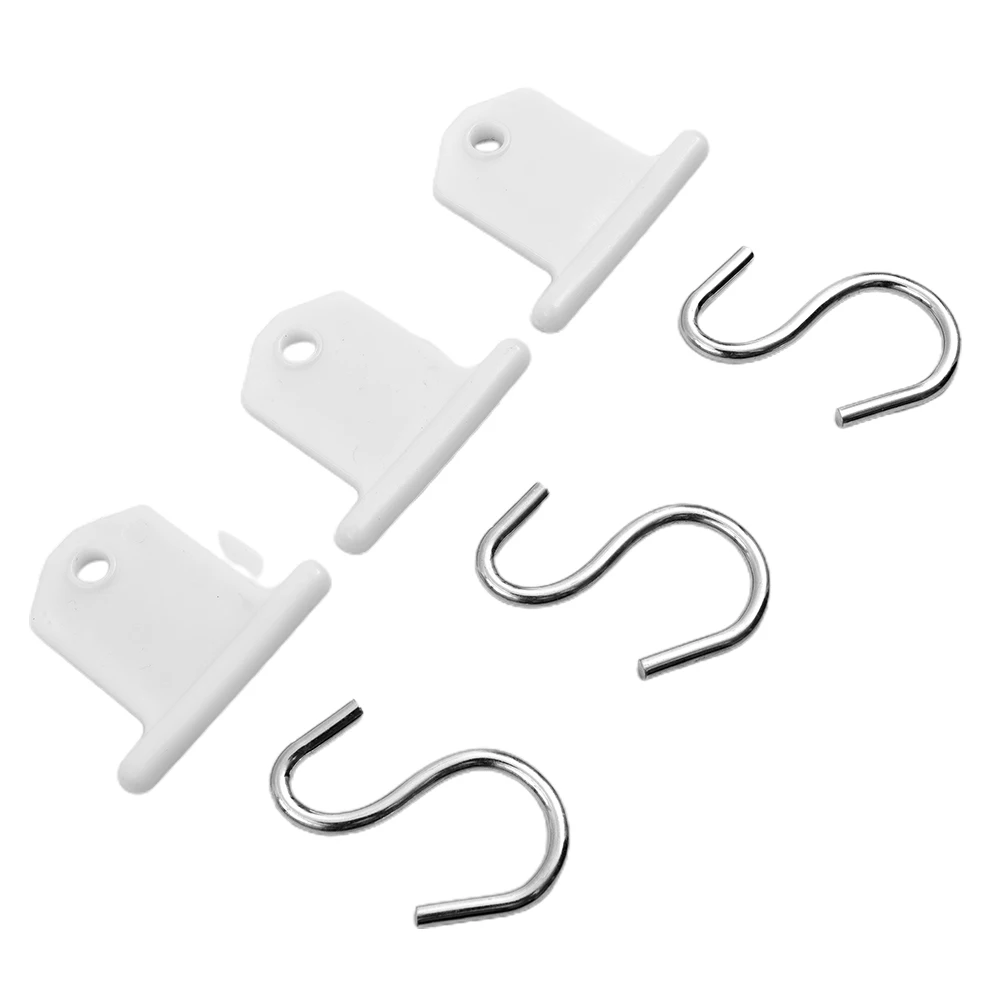 

8PCS Camping Awning Hooks Clips RV Tent Hangers Light Hangers For Caravan Camper Easy To Use Durable Material Space-saving Tool