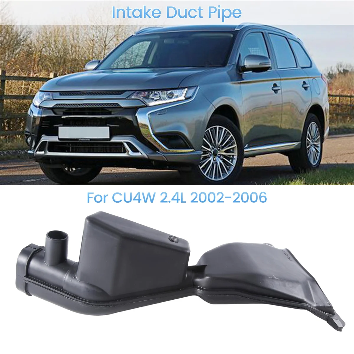 MR993034 Car Air Cleaner Intake Duct Pipe for Mitsubishi Outlander Airtrek CU4W 2.4L 2002-2006
MR993034 Car Air Cleaner Intake Duct Pipe for Mitsubishi Outlander Airtrek CU4W 2.4L 2002-2006