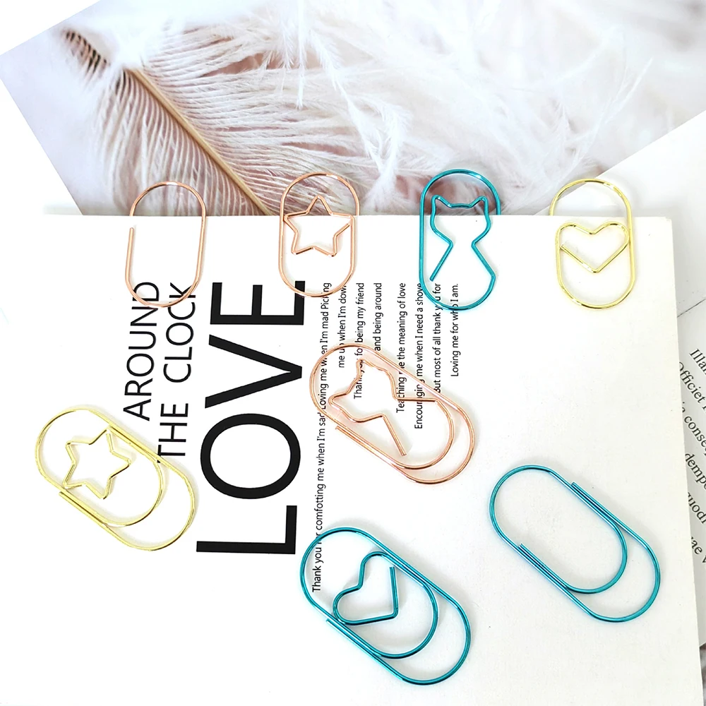 10Pcs Heart Gold Rose Gold Color Clip Bookmark Binder Clip Office Accessories Paper Clips Patchwork Clip Photo Memo Ticket Clip
10Pcs Heart Gold Rose Gold Color Clip Bookmark Binder Clip Office Accessories Paper Clips Patchwork Clip Photo Memo Ticket Clip