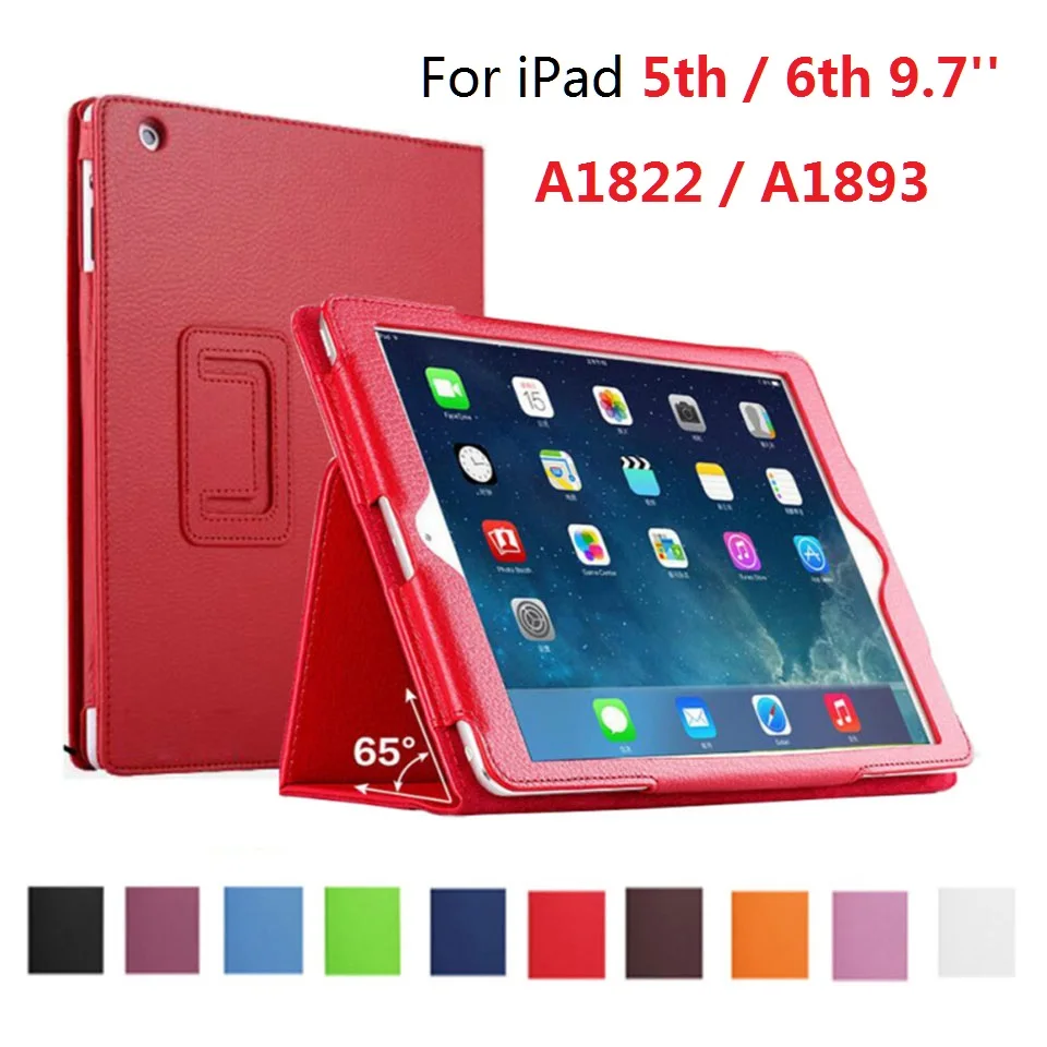 Stand Coque for iPad 5 6th iPad 2018 2017 9.7in Case Magetic A1822 A1893 A1954 Smart Auto-SleepPU Cover for iPad 9.7 2018 Cover
Stand Coque for iPad 5 6th iPad 2018 2017 9.7in Case Magetic A1822 A1893 A1954 Smart Auto-SleepPU Cover for iPad 9.7 2018 Cover