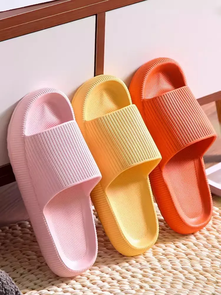 Thick Platform Bathroom Home Slippers Women Fashion Soft Sole EVA Indoor Slides Woman Sandals Summer Non-slip Flip Flops
Thick Platform Bathroom Home Slippers Women Fashion Soft Sole EVA Indoor Slides Woman Sandals Summer Non-slip Flip Flops