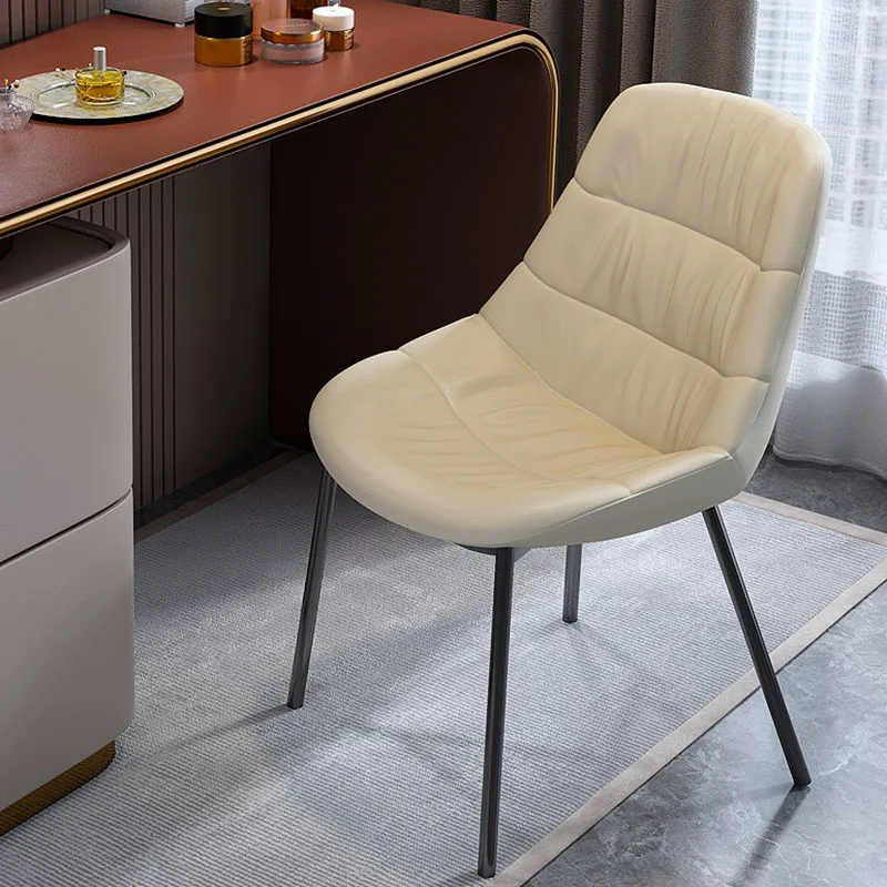 Upholstered Luxury Dining Chairs Modern Leather Ergonomic Gaming Dining Chairs Designer Vanity Silla Plegable Kitchen Furniture
Upholstered Luxury Dining Chairs Modern Leather Ergonomic Gaming Dining Chairs Designer Vanity Silla Plegable Kitchen Furniture
