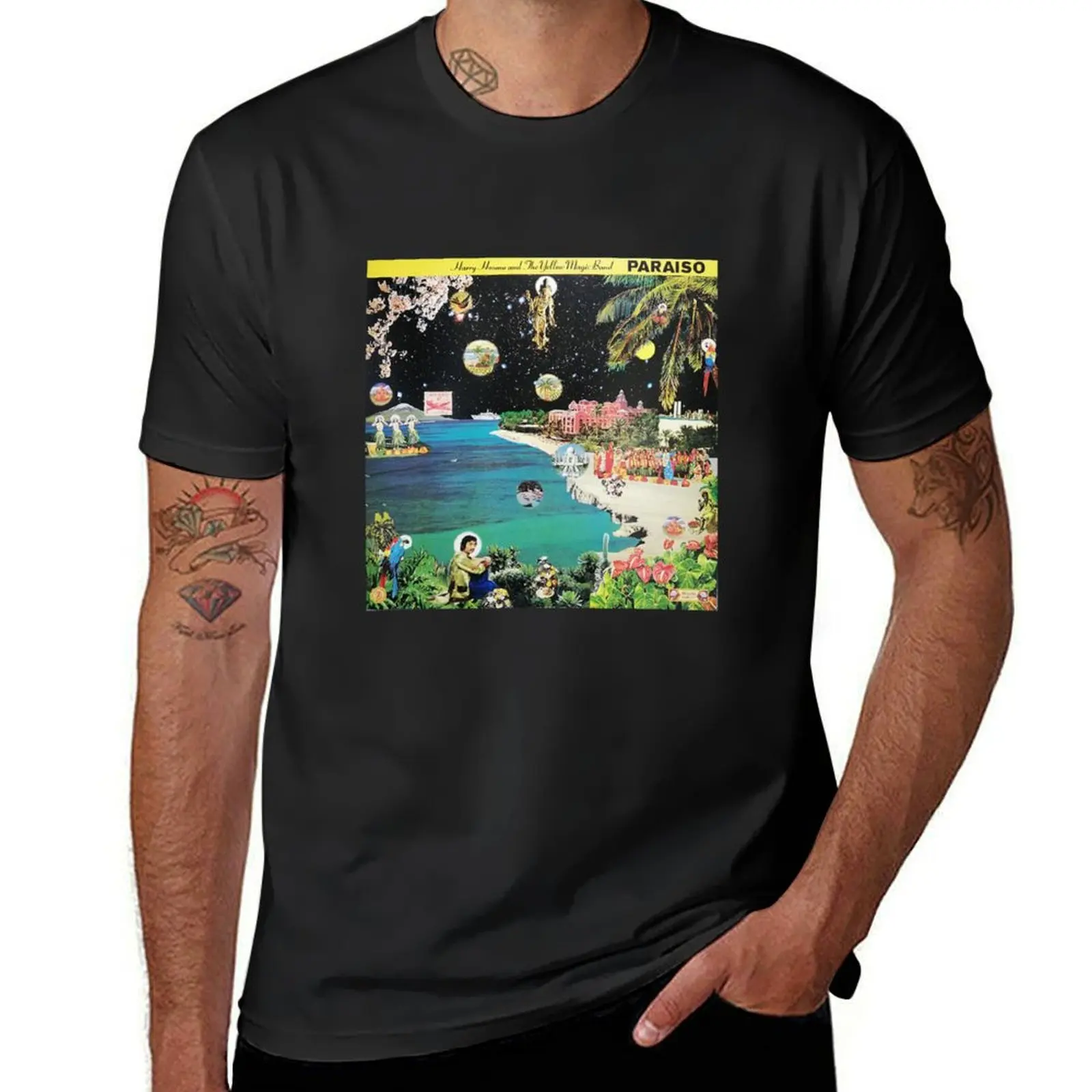 HARRY HOSONO AND THE YELLOW MAGIC BAND - PARAISO T-Shirt summer clothes new edition customs men graphic t shirts
HARRY HOSONO AND THE YELLOW MAGIC BAND - PARAISO T-Shirt summer clothes new edition customs men graphic t shirts