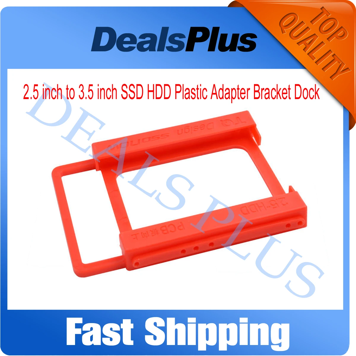 

New Replacement 2.5 inch to 3.5 inch SSD HDD Notebook Hard Disk Drive Mounting Kit Plastic Adapter Bracket Dock