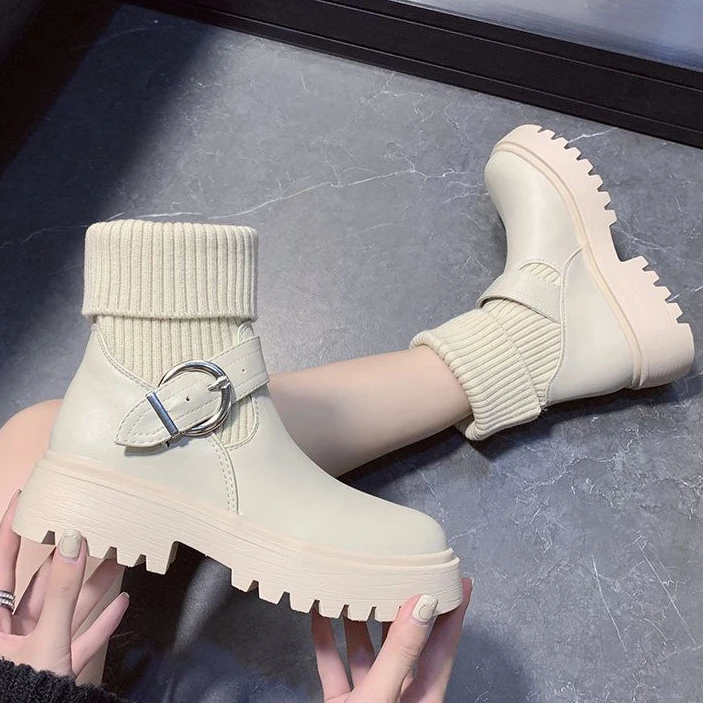 2023 Autumn Winter New Ankle Socks Keep Warm Shoes Women Fashion Knitted Fleece-lined Short Boots Women High Heels Boots
2023 Autumn Winter New Ankle Socks Keep Warm Shoes Women Fashion Knitted Fleece-lined Short Boots Women High Heels Boots
