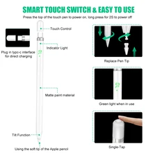 For Apple Pencil 2 1 For iPad Pencil Bluetooth Stylus Pen LED Digital Display for iPad Pen2018 2019 2020 2021 2022 Air5 ipad Pro For Apple Pencil 2 1 For iPad Pencil Bluetooth Stylus Pen LED Digital Display for iPad Pen2018 2019 2020 2021 2022 Air5 ipad Pro