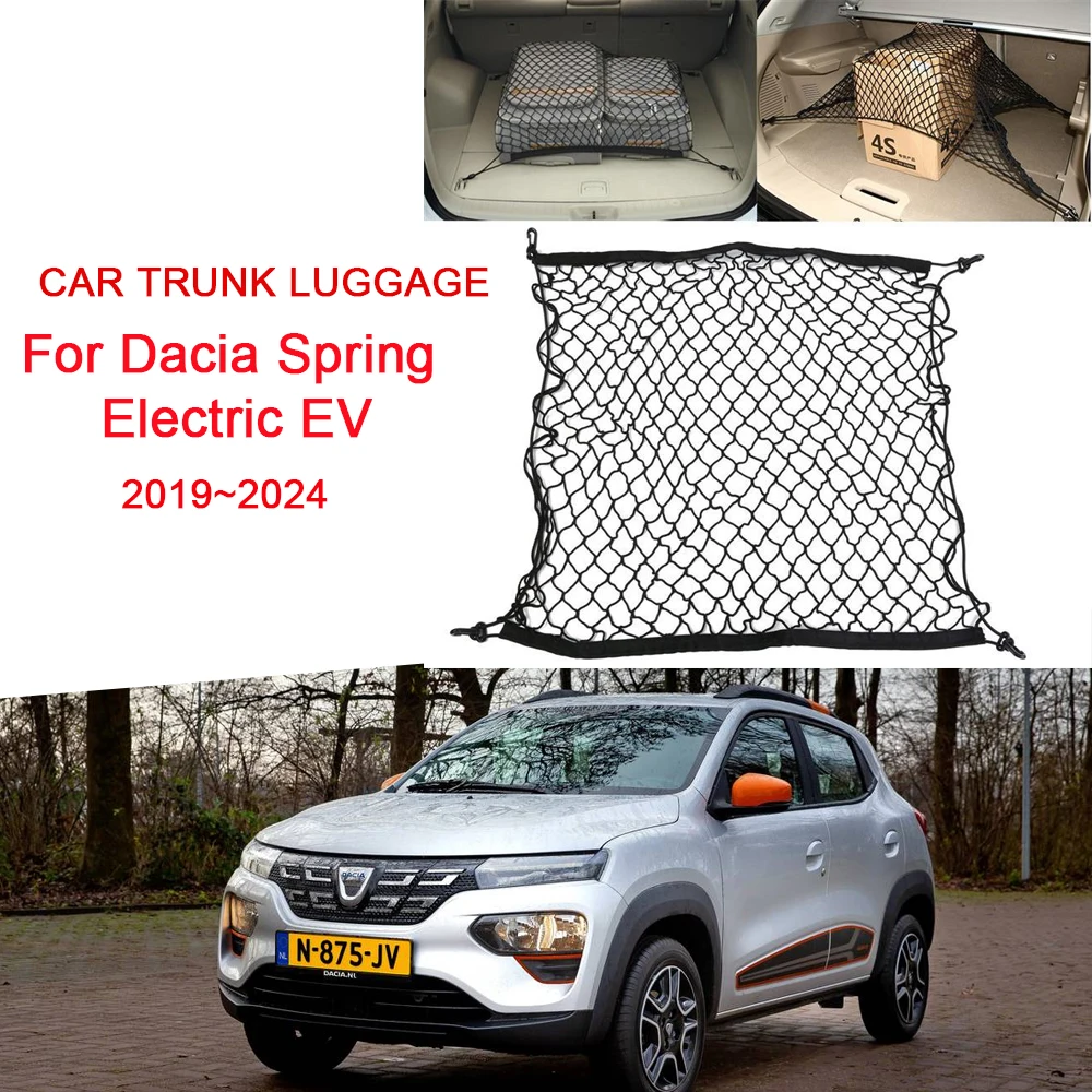 Car Rear Trunk Net for Dacia Spring Electric 2022 EV Elastic Luggage Net Cargo Organizer Storage Nylon Mesh Net Auto Accessories
Car Rear Trunk Net for Dacia Spring Electric 2022 EV Elastic Luggage Net Cargo Organizer Storage Nylon Mesh Net Auto Accessories