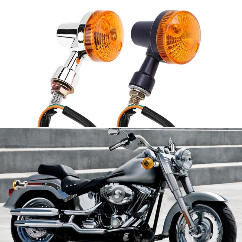 For Kawasaki Suzuki Honda Cafe Racer Turn Lamp 2PCS Motorcycle Turn Signal Lights Indicator Lamp Amber Flashers
For Kawasaki Suzuki Honda Cafe Racer Turn Lamp 2PCS Motorcycle Turn Signal Lights Indicator Lamp Amber Flashers