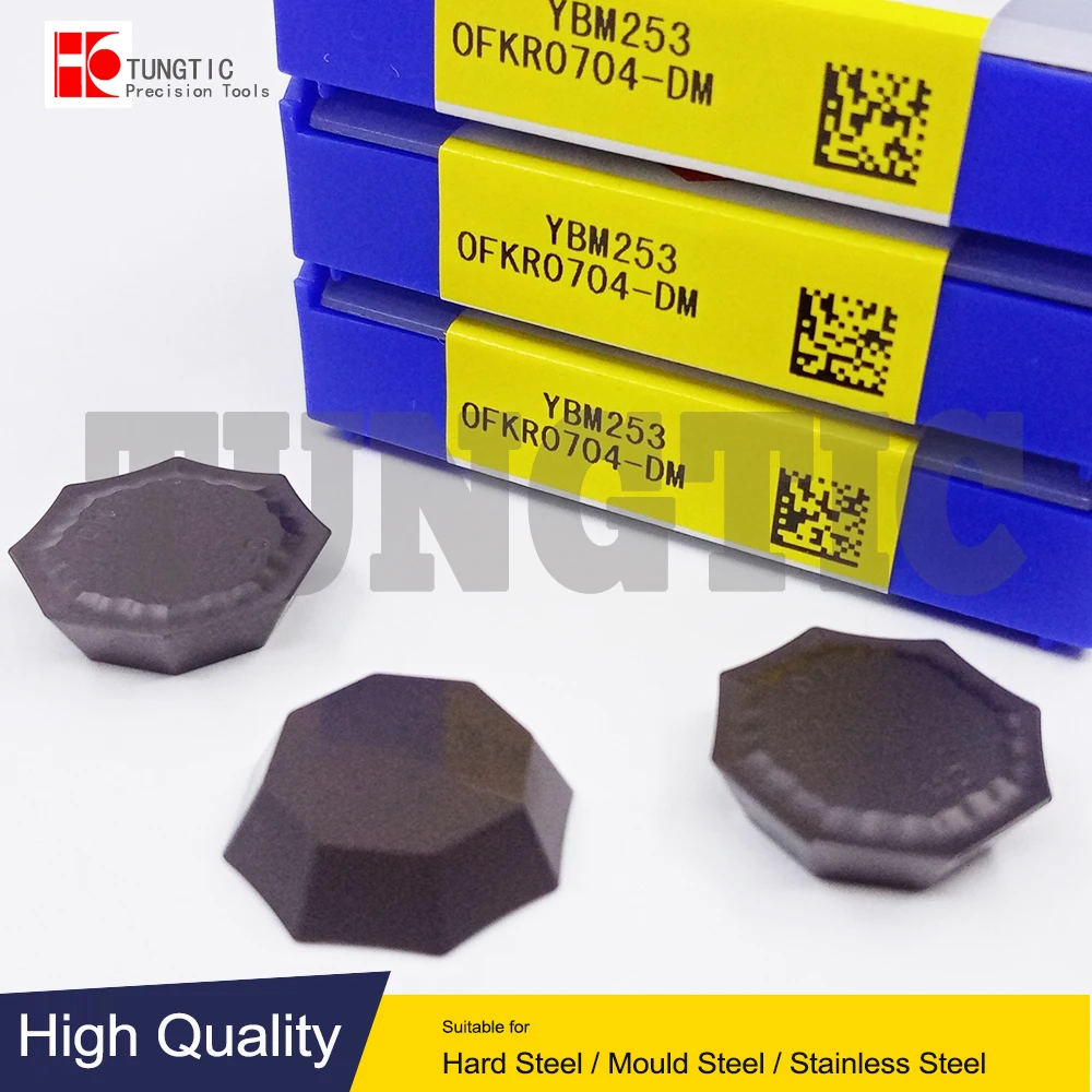 OFKR0704-DM YBM253 Milling Cutter CNC Tool Lathe Machining Tools Lathe Cutting Tool Metal Turning Tools Inserts OFKR 0704 DM
OFKR0704-DM YBM253 Milling Cutter CNC Tool Lathe Machining Tools Lathe Cutting Tool Metal Turning Tools Inserts OFKR 0704 DM