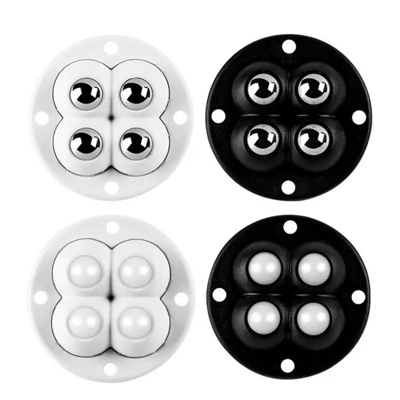 4pcs Universal Self Adhesive Caster Wheels 360 Degree Rotating Pulley Small Caster Small Furniture Wheels For Storage Trash Can
4pcs Universal Self Adhesive Caster Wheels 360 Degree Rotating Pulley Small Caster Small Furniture Wheels For Storage Trash Can