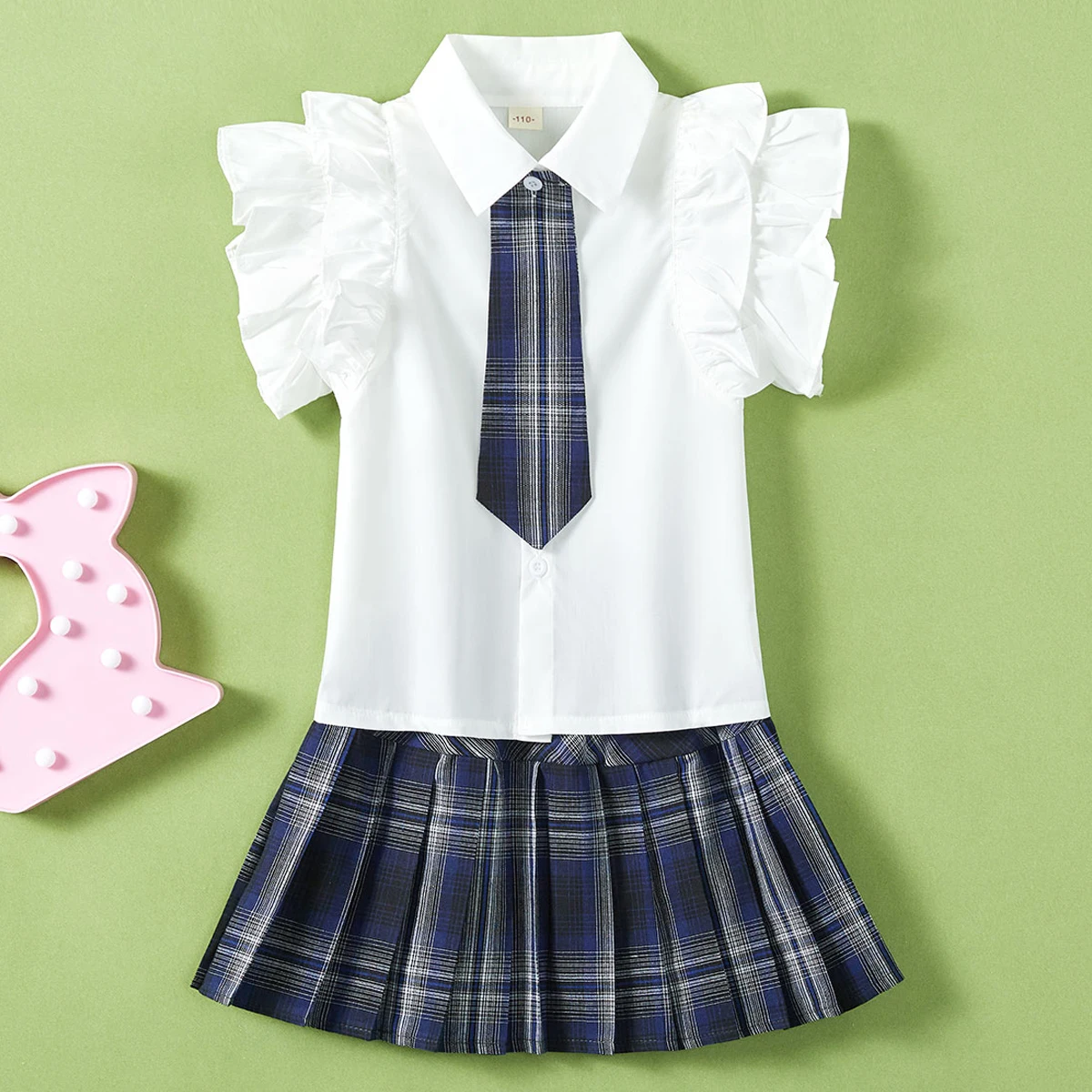 Summer School Uniform Kids Preppy Suit for Girls Set Outfits Teenagers Short Sleeve Shirt & Shirt Baby Costumes 6 8 10 12 Years
Summer School Uniform Kids Preppy Suit for Girls Set Outfits Teenagers Short Sleeve Shirt & Shirt Baby Costumes 6 8 10 12 Years