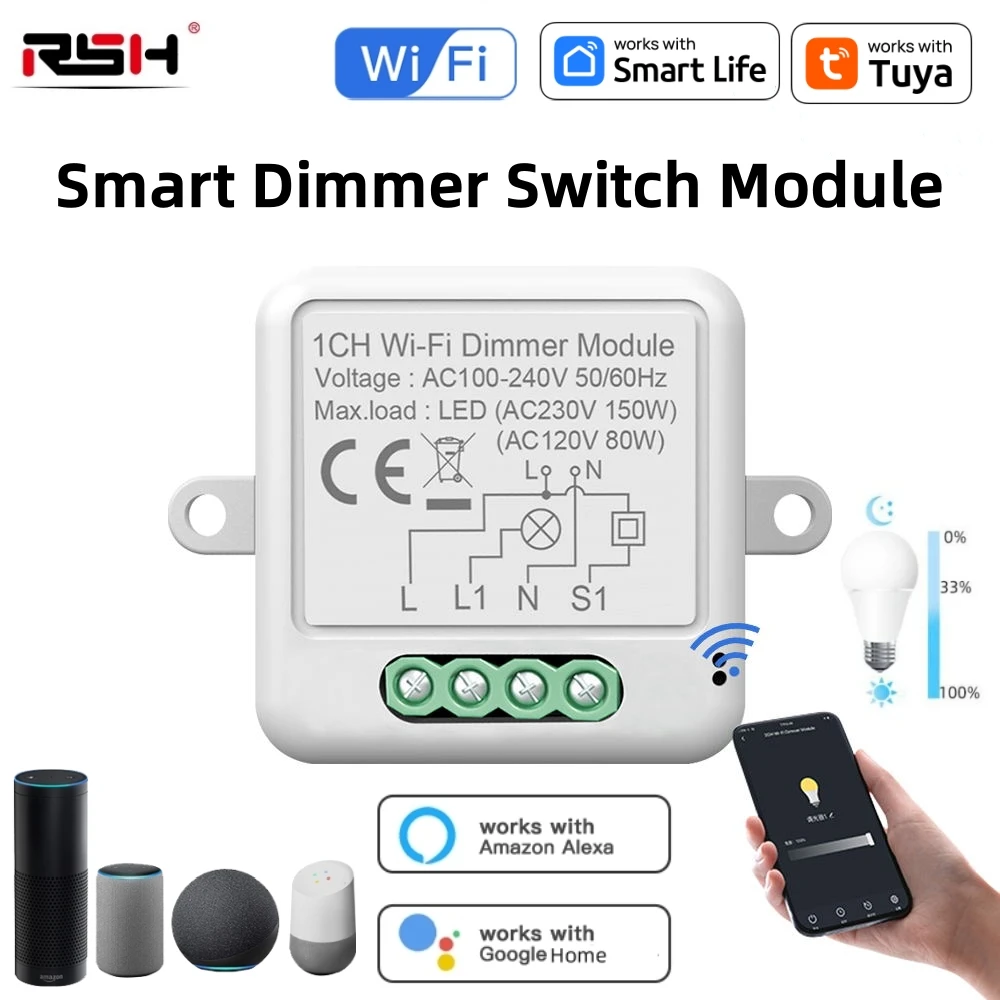 Модуль переключателя регулировки яркости Wi-Fi Tuya ZigBee, 10 А, умный дом «сделай сам», выключатель, 1, 2 клавиши, поддержка 2-стороннего управления, работает с Alexa Google Home
Модуль переключателя регулировки яркости Wi-Fi Tuya ZigBee, 10 А, умный дом «сделай сам», выключатель, 1, 2 клавиши, поддержка 2-стороннего управления, работает с Alexa Google Home