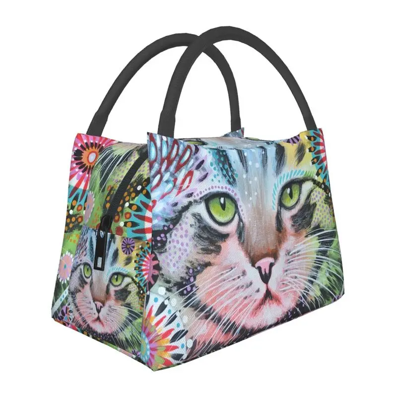 Abstract Modern Cat Art Kitty Portrait Insulated Lunch Bags for Women Waterproof Thermal Cooler Lunch Box Office Picnic Travel
Abstract Modern Cat Art Kitty Portrait Insulated Lunch Bags for Women Waterproof Thermal Cooler Lunch Box Office Picnic Travel