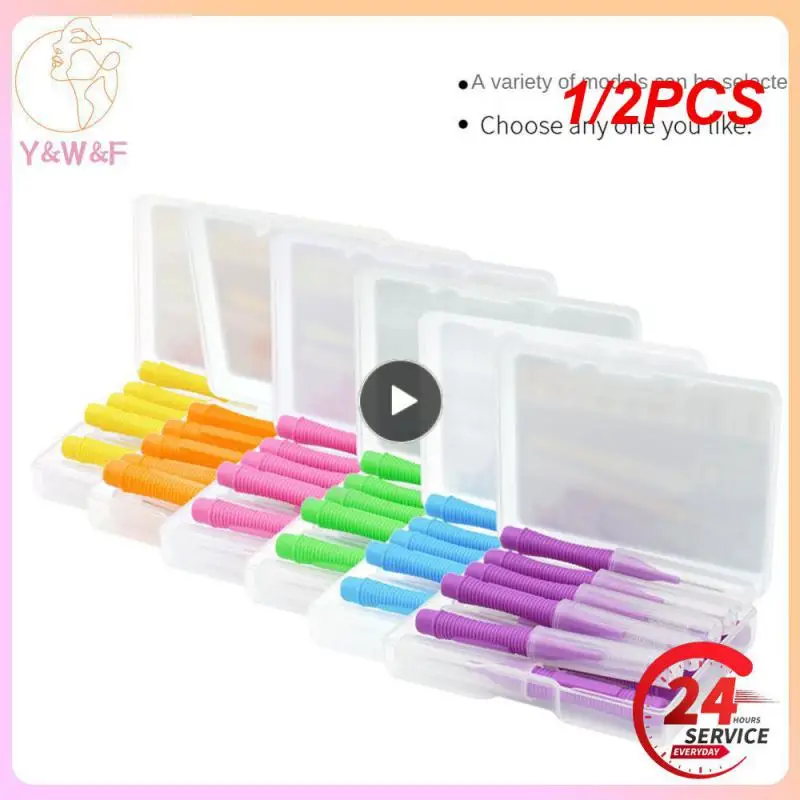 1/2PCS Interdental Brush Floss Push-Pull Teeth Brushes Handheld Outdoor Oral Hygiene Tool Household Holiday 0.7mm
1/2PCS Interdental Brush Floss Push-Pull Teeth Brushes Handheld Outdoor Oral Hygiene Tool Household Holiday 0.7mm